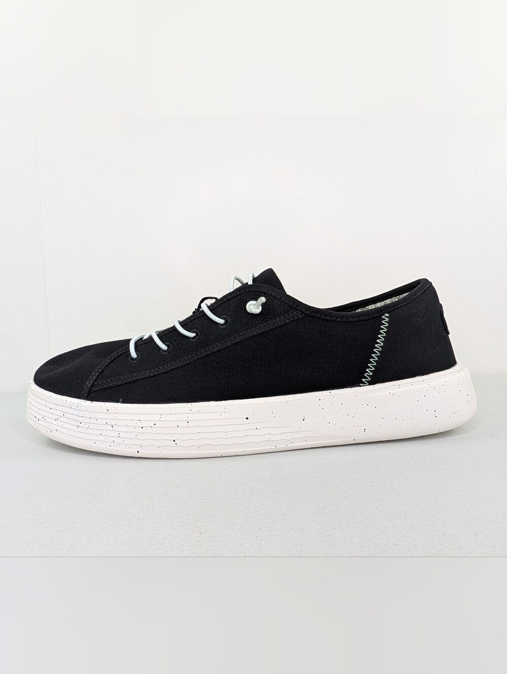 Hey Dude Cody Sport Mesh Mens Size 11 Lightweight Casual Sneakers Shoes Black